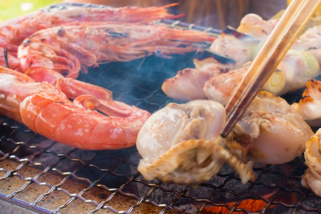 グルメ】海辺のバーベキューでサザエを味わおう！ | 海と日本PROJECT in 京都