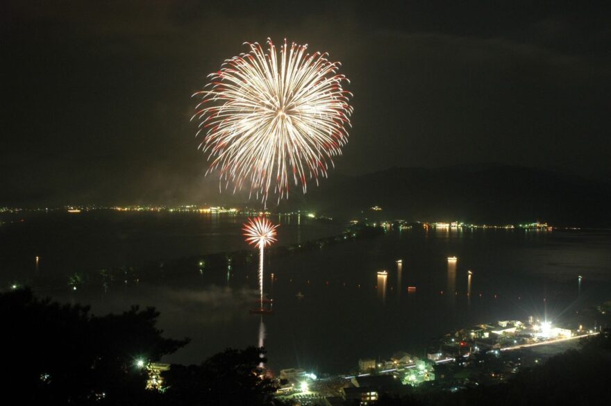 【宮津】【花火】天橋立ふゆ花火　2019年10月27日(日)