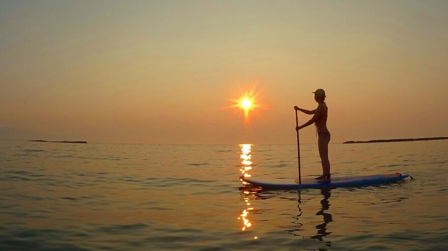 【京丹後】【アクティビティ】夕日ヶ浦でSUP体験