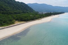 【海へ行こう】　神崎海水浴場　～舞鶴市～　