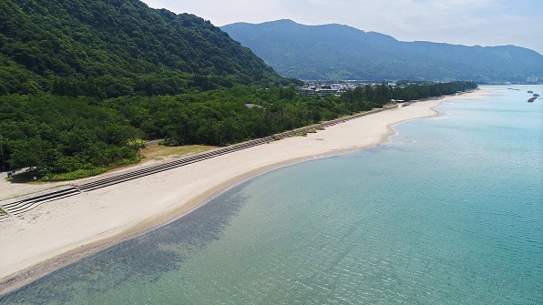 【海へ行こう】　神崎海水浴場　～舞鶴市～　