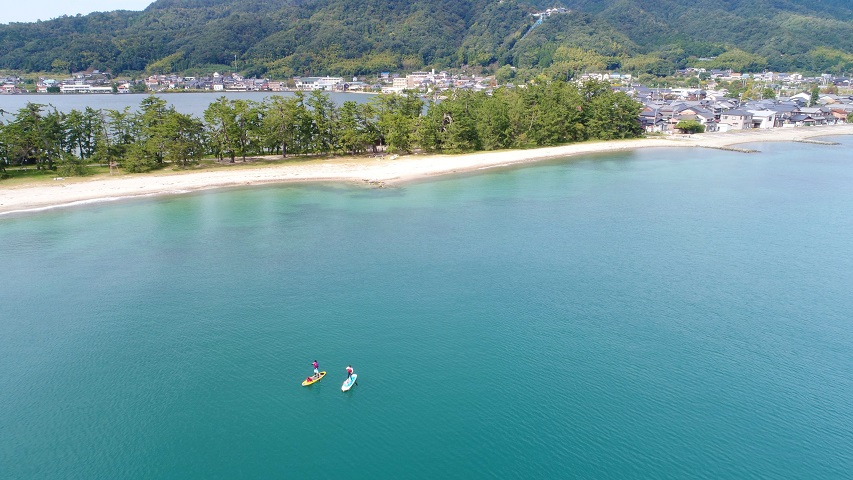 【海へ行こう】天橋立府中海水浴場　 ～宮津市～