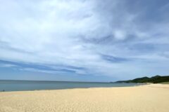 【海へ行こう】琴引浜掛津海水浴場　～京丹後網野エリア～