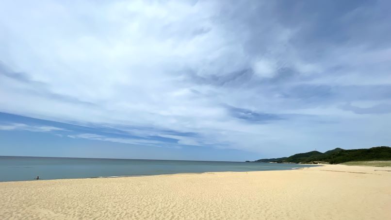 【海へ行こう】琴引浜掛津海水浴場　～京丹後網野エリア～